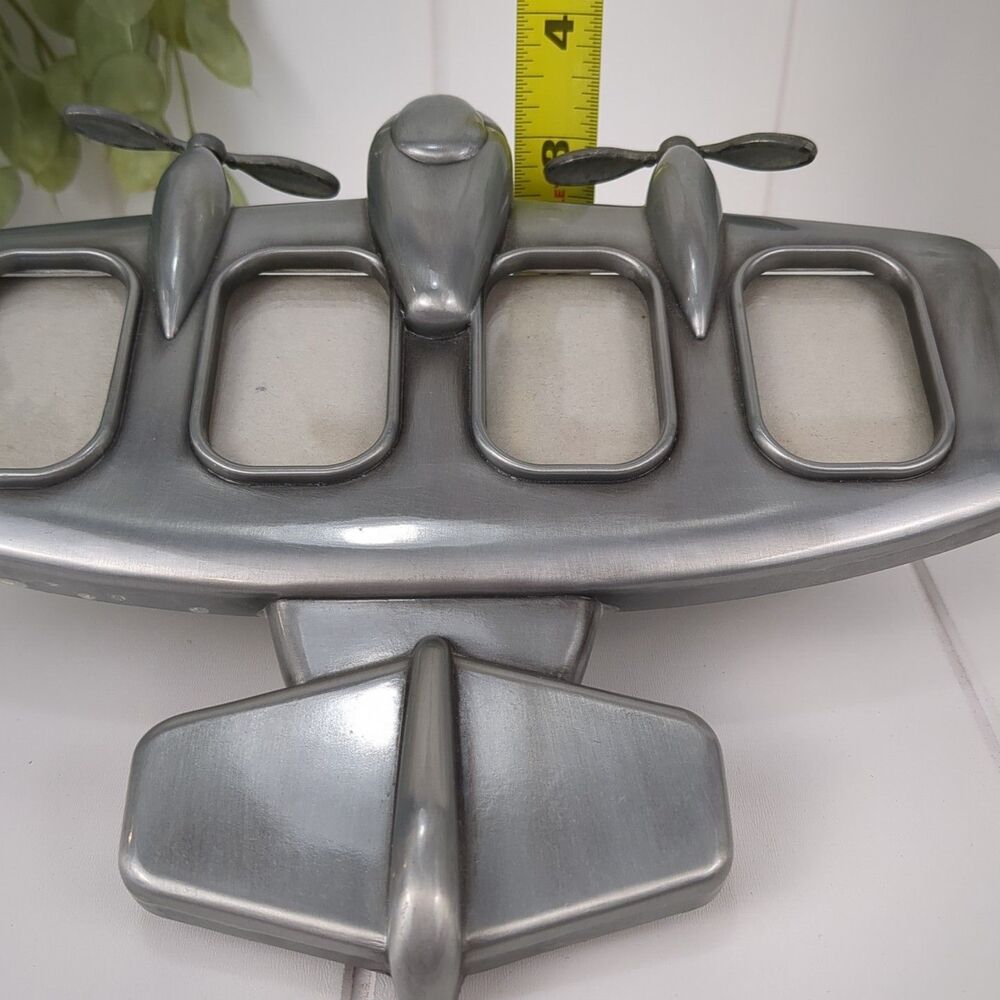 Airplane Photo Picture Frame Metal by Malden Plane Pilot Gift Aviation Decor - Picture 9 of 9